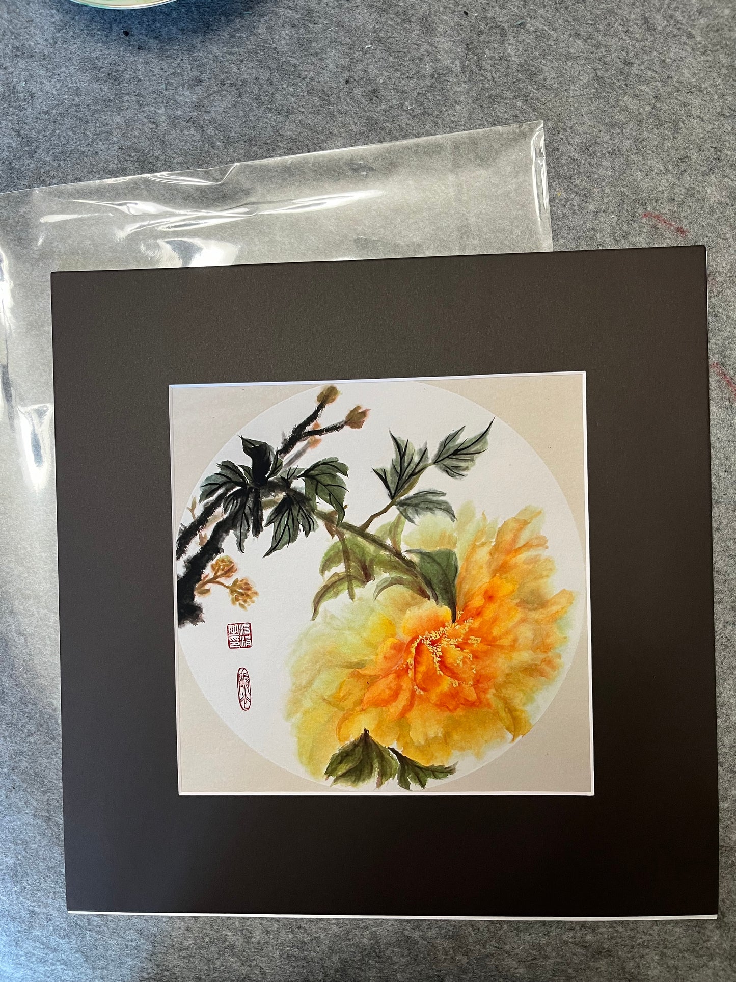 Fine Art print "Yellow Peony"