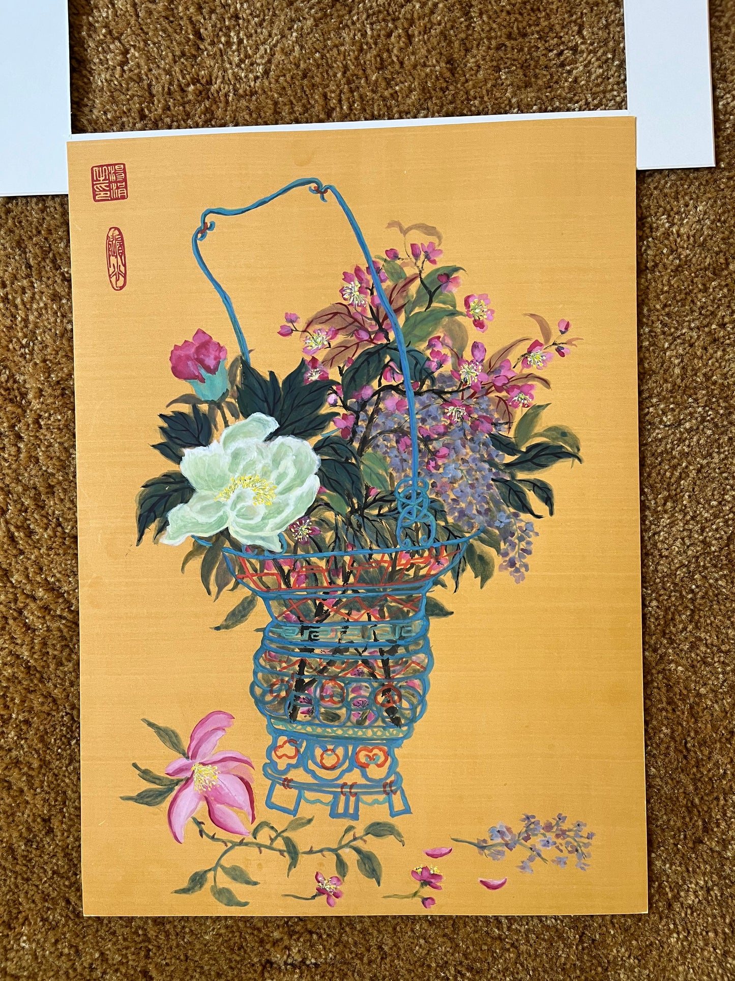 A Basket of Flowers