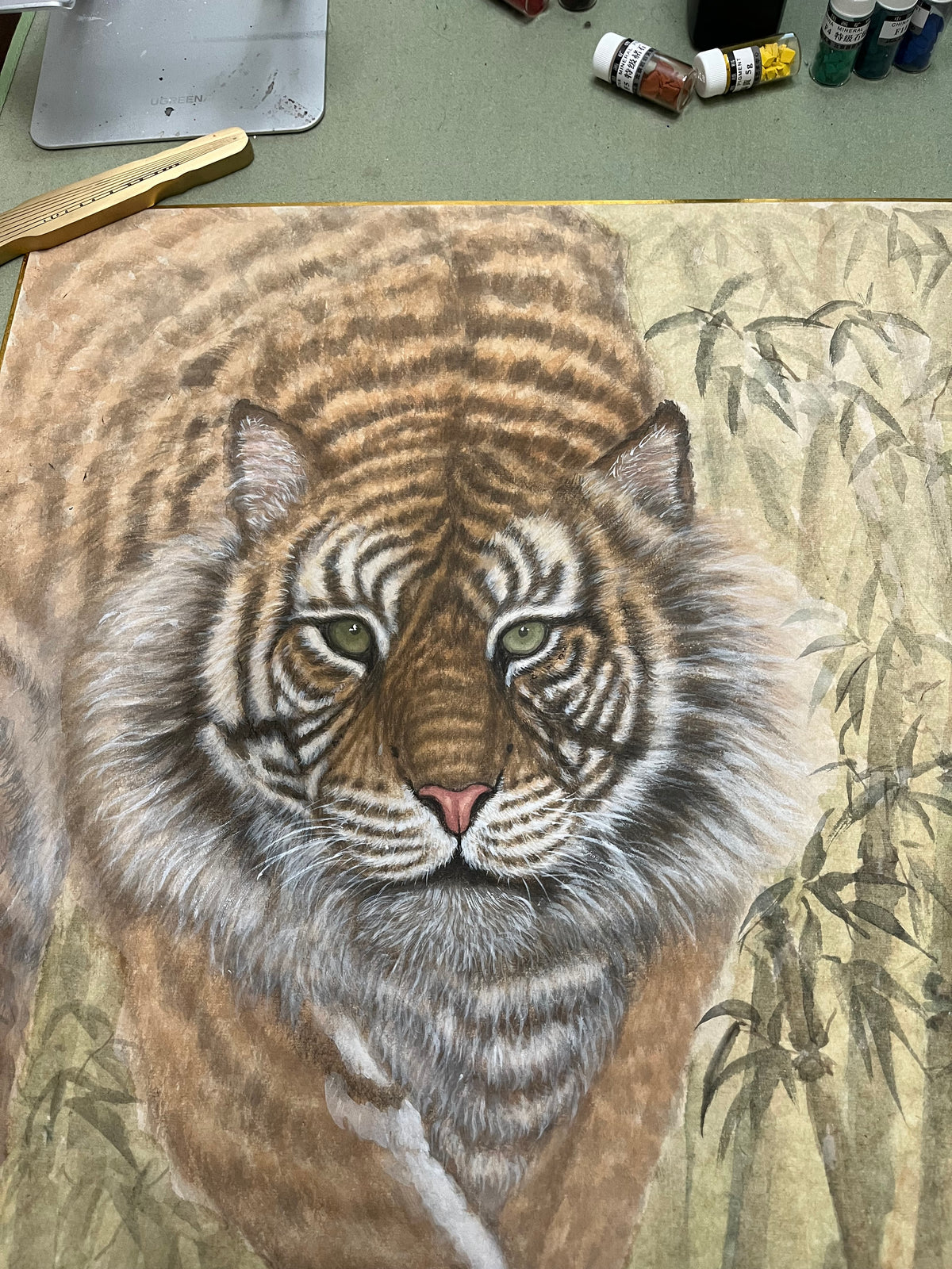 The eyes of the Tiger